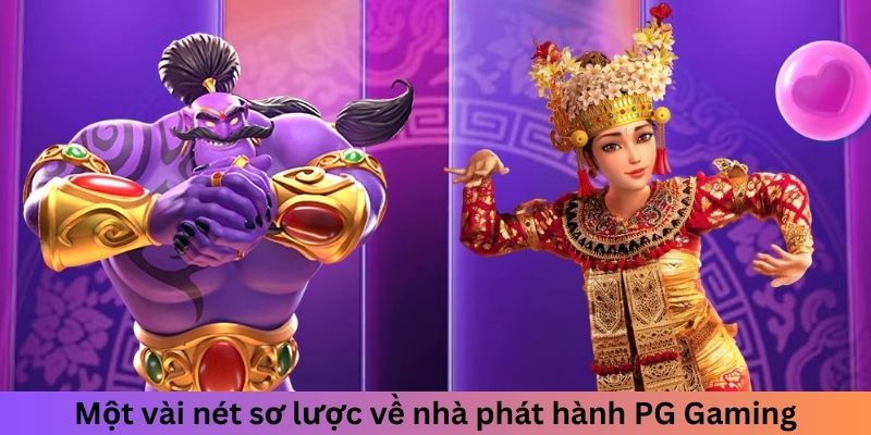 Một vài nét sơ lược về nhà phát hành PG Gaming